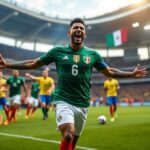 oribe peralta brilla intensamente en la victoria de leyendas de méxico frente a brasil, destacando con su talento y liderazgo en el campo.