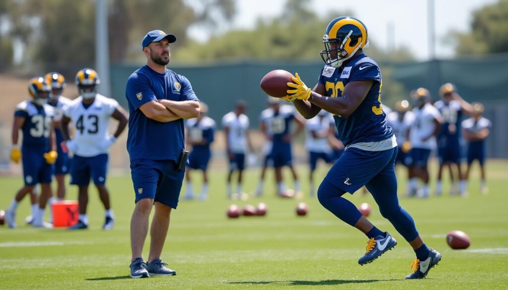 rams: mcvay resalta el destacado rendimiento de puka nacua en las otas, mostrando su gran talento y contribución al equipo.