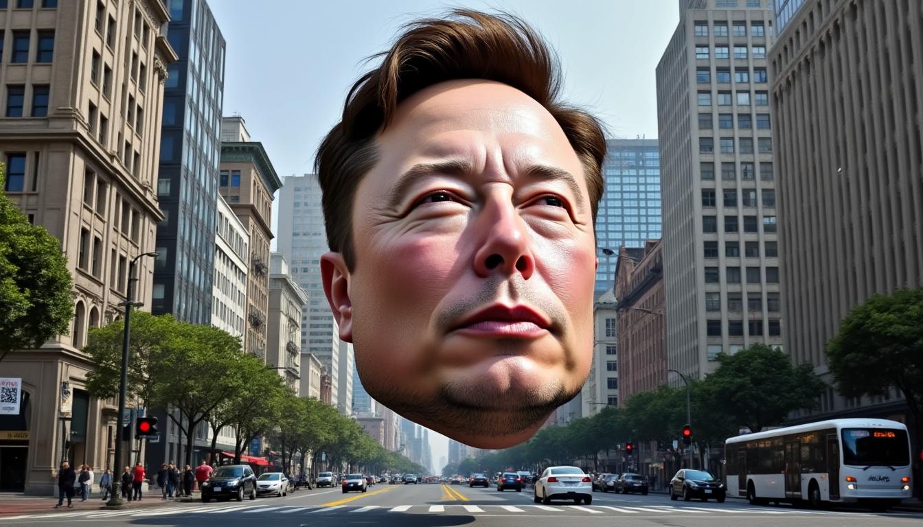 descubre la curiosa historia detrás de la cabeza de elon musk que fue vista caminando por san francisco. no fue una ilusión, ¡entérate de todos los detalles aquí!