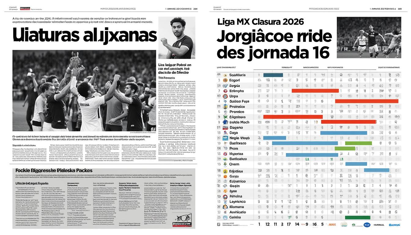 descubre las sorpresas de la jornada 16 y cómo quedó la tabla general actualizada del clausura 2026 en la liga mx. ¡entérate de todos los detalles y resultados aquí!