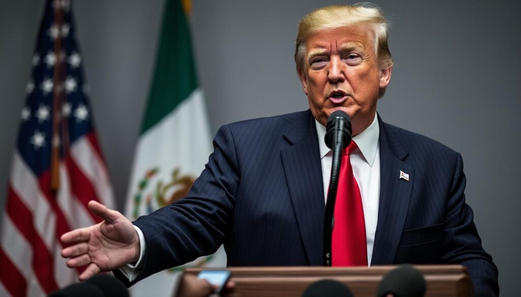 trump afirma que el acuerdo con méxico contiene detalles inesperados que podrían afectar las relaciones bilaterales y el comercio entre ambos países.
