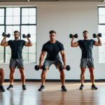 un entrenador revela cinco ejercicios efectivos que trabajan todos los grupos musculares principales en solo cinco minutos usando unas mancuernas. ¡optimiza tu entrenamiento rápidamente!