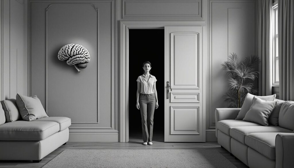astrid salvat nos invita a visualizar el cerebro como una casa, donde los pensamientos dañinos deben ser expulsados con determinación para mantener la salud mental y el bienestar.