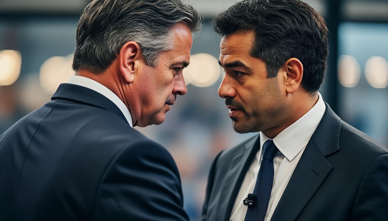 david faitelson se emociona y ofrece disculpas sinceras a josé ramón fernández tras la reciente controversia, mostrando un gesto de respeto y reconciliación.
