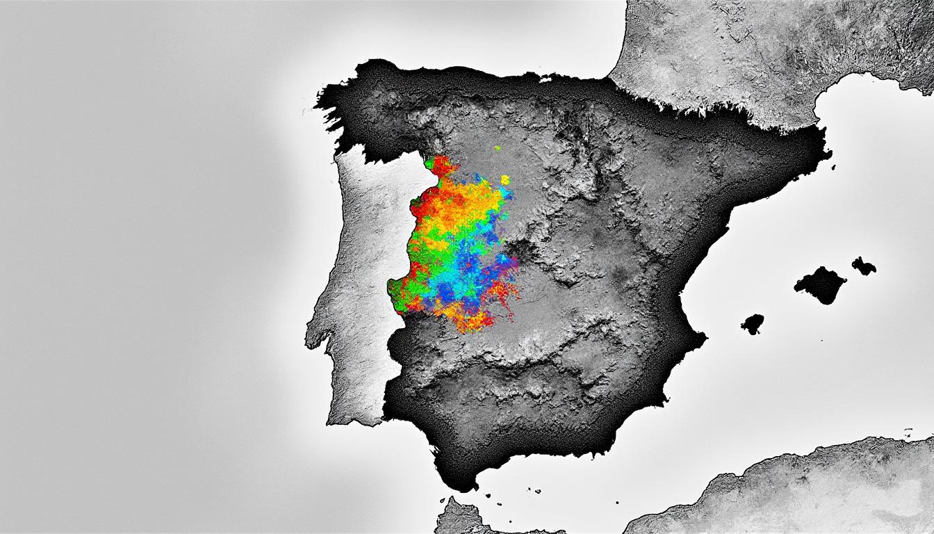 descubre cómo el 97,4 % del territorio español está despoblado, mostrando una concentración demográfica muy alta en unas pocas zonas del país.
