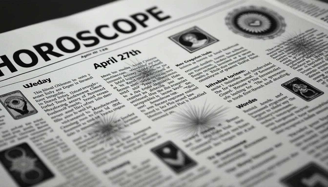 descubre tu destino con el horóscopo semanal de tarot para el 27 de abril. obtén una lectura personalizada basada en tu signo zodiacal y prepárate para una semana llena de revelaciones y consejos.