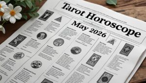 descubre tu horóscopo tarot mensual de mayo 2026 y recibe una lectura personalizada basada en tu signo zodiacal. prepárate para un mes lleno de guía y revelaciones.