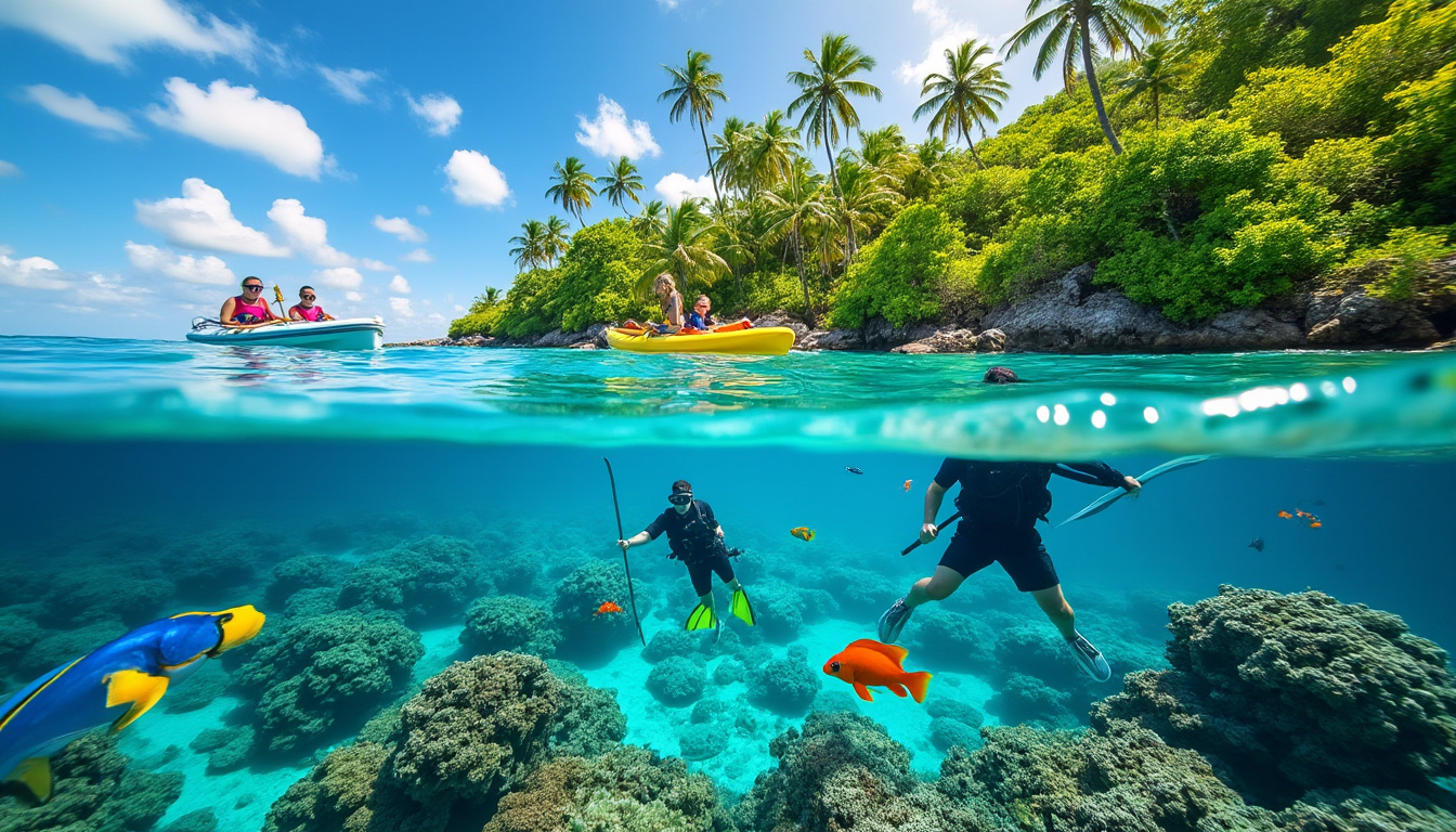 descubre la emoción del turismo deportivo en el caribe mexicano, entre arrecifes vibrantes, aguas turquesa y selvas exuberantes. vive una experiencia única llena de aventura y naturaleza.