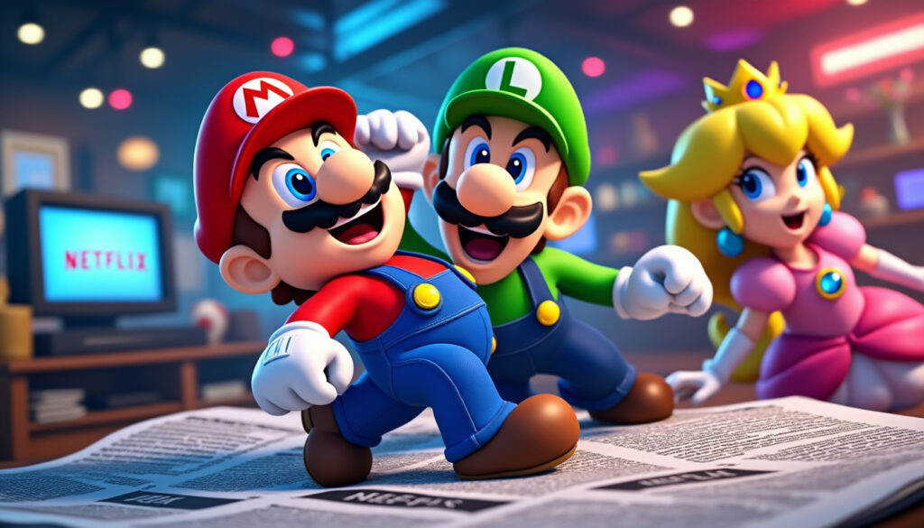 solo faltan 15 días para el estreno en netflix de la película más taquillera de nintendo, que recaudó 1,360 millones de dólares. no te pierdas esta increíble aventura.
