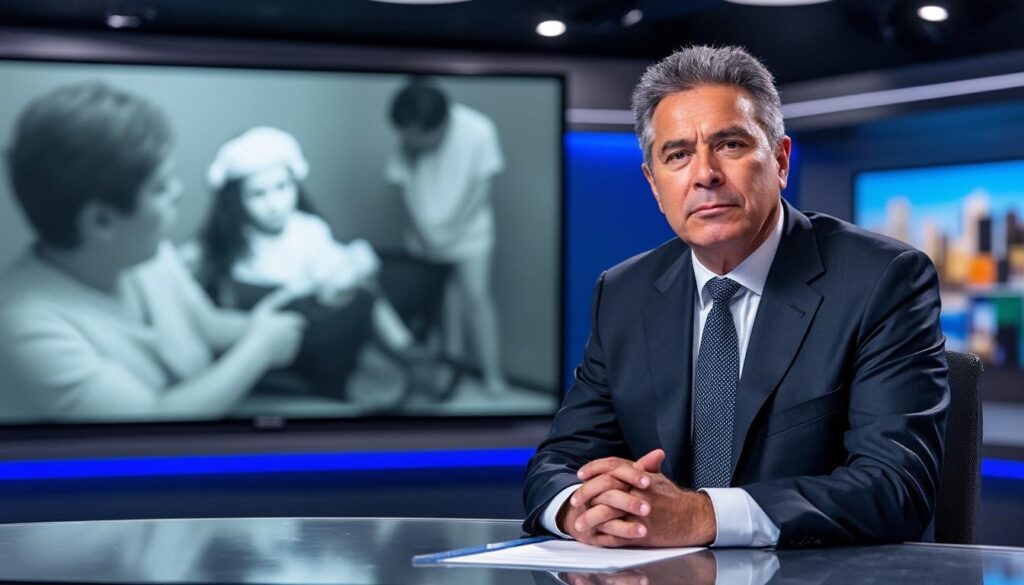 josé ramón presenta en tv azteca un presunto caso de abuso sexual contra faitelson, mostrando evidencias visuales que generan gran controversia.