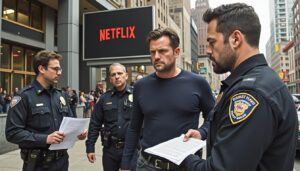 la policía presenta una demanda contra matt damon y ben affleck por su nueva película en netflix, alegando que su reputación está en juego debido al contenido controvertido.