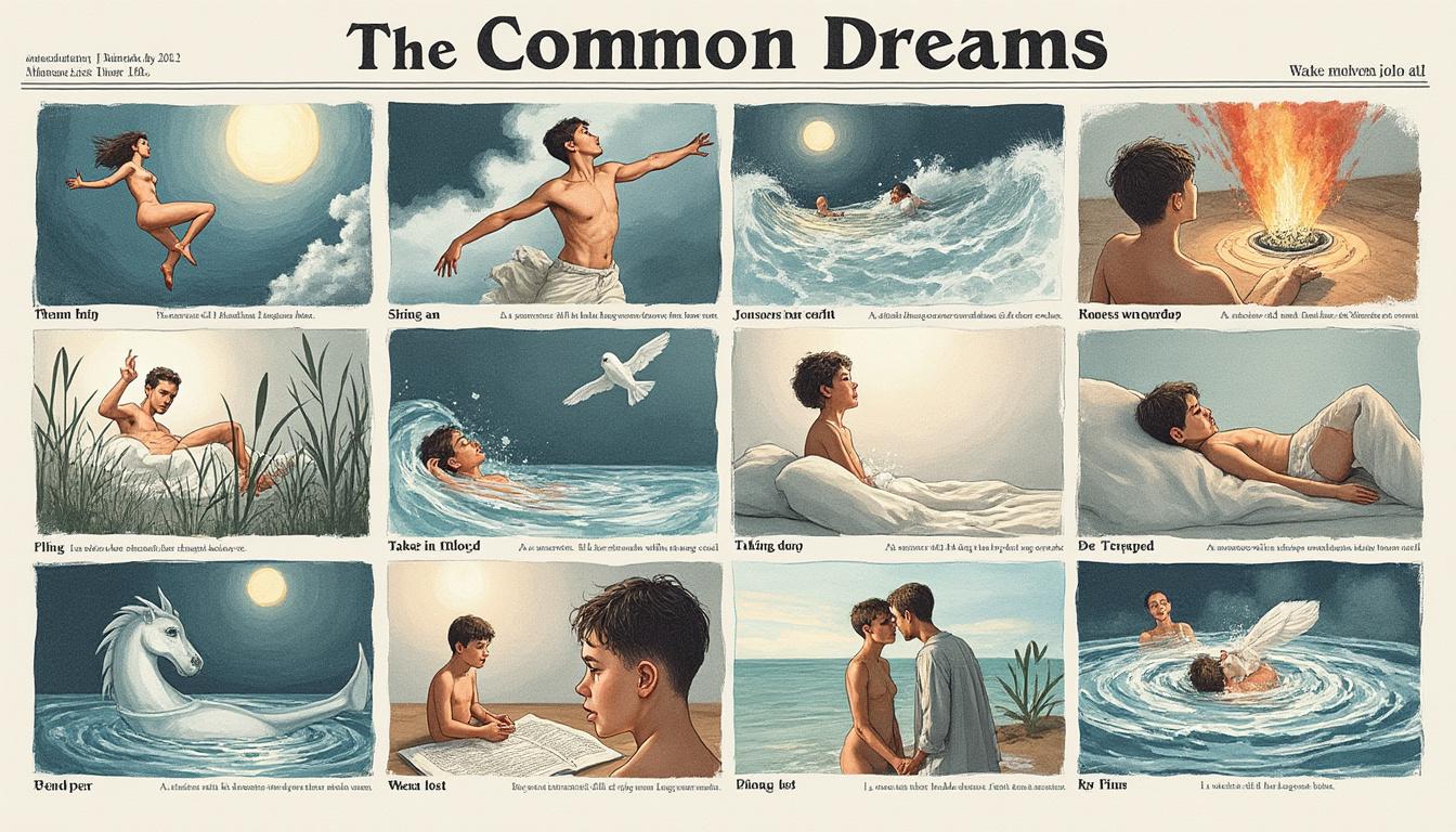 descubre los 12 sueños más comunes y su significado emocional basado en la neurociencia. aprende qué revelan tus sueños sobre tu mente y emociones.