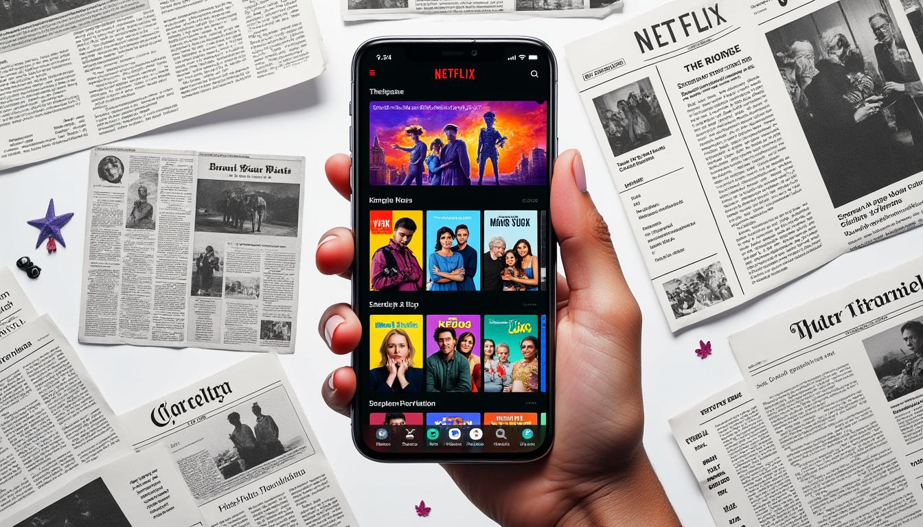 netflix presenta su nuevo feed vertical al estilo tiktok, ofreciendo una forma innovadora y divertida de descubrir y explorar series.