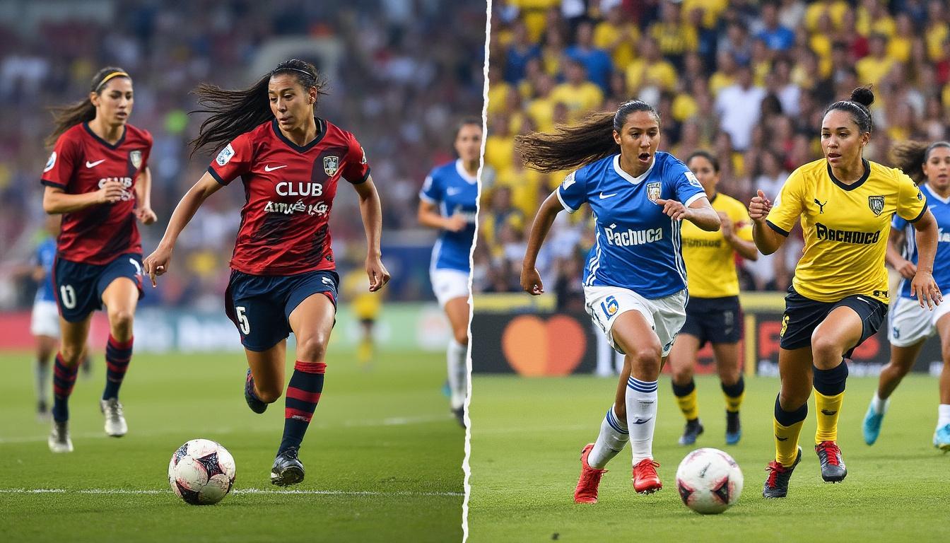 descubre las emocionantes semifinales de la liga mx femenil: américa se enfrenta a toluca y rayadas rivalizarán con pachuca en una batalla por el título.