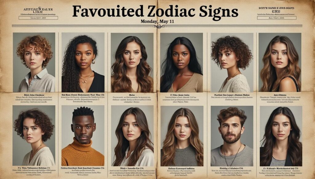 descubre qué signos del zodiaco serán favorecidos por el universo el lunes 11 de mayo y cómo aprovechar las energías cósmicas para tu bienestar.