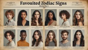 descubre qué signos del zodiaco serán favorecidos por el universo el lunes 11 de mayo y cómo aprovechar las energías cósmicas para tu bienestar.