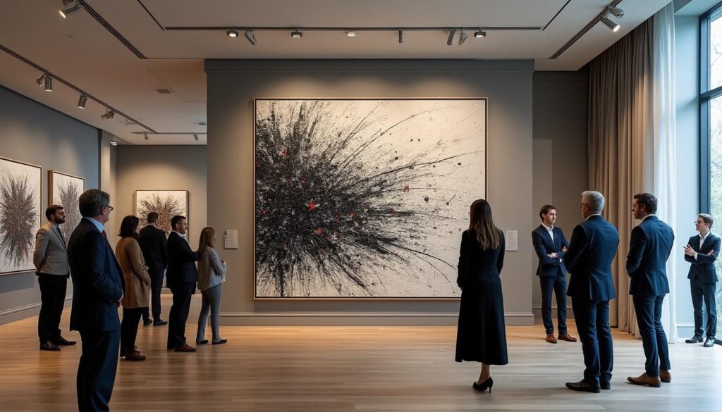 una obra de pollock se vende en nueva york por 155 millones de dólares, triplicando su récord anterior y marcando un hito en el mundo del arte contemporáneo.