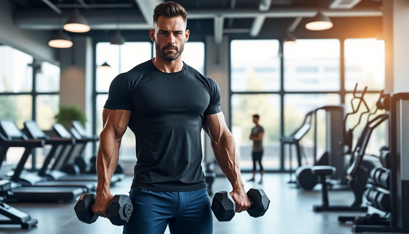 un entrenador experto recomienda siete ejercicios con mancuernas para fortalecer todo el cuerpo rápidamente, ideales cuando tienes poco tiempo.