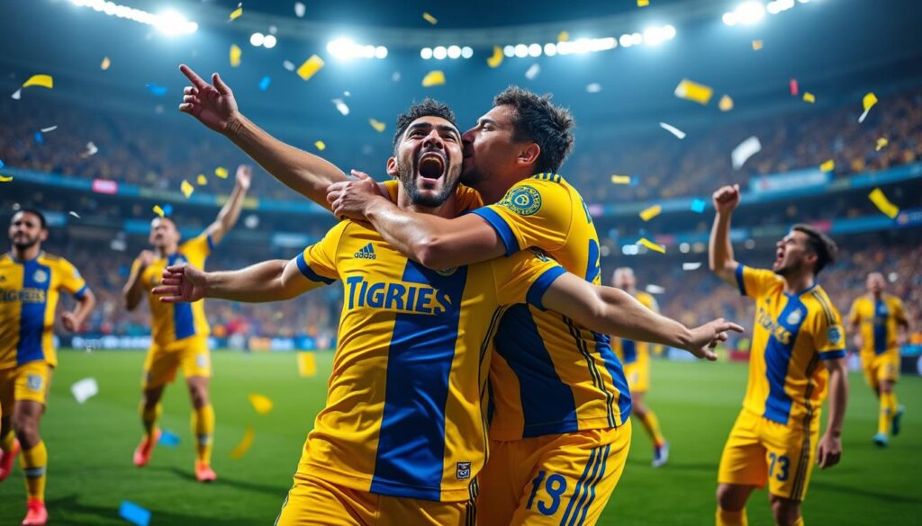 ¡emoción al máximo! tigres vence a nashville y se clasifica a la gran final de la concacaf champions cup, buscando el título de campeón.