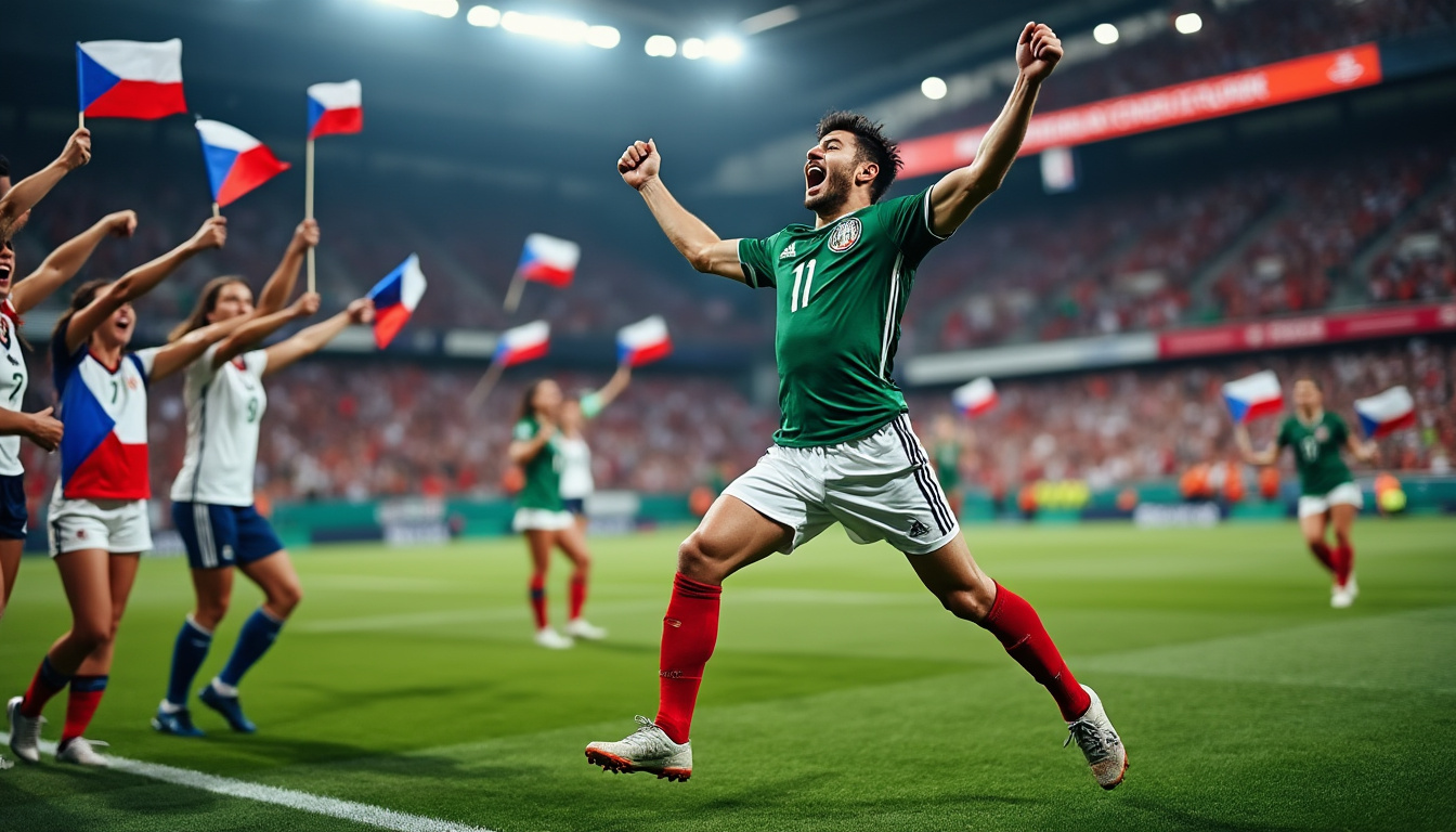 descubre cómo el futbolista mexicano gallardo o gallardios conquista el corazón de las fanáticas en chequia con su talento y carisma.