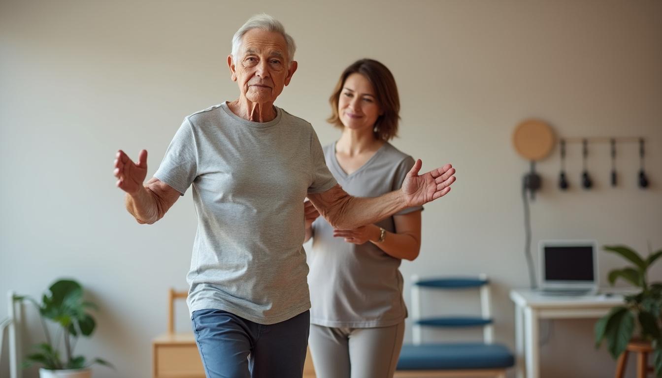 descubre tu riesgo de caídas con este test rápido utilizado por fisioterapeutas, diseñado especialmente para mayores de 50. aprende cómo realizarlo y consejos para mejorar tu equilibrio y movilidad.