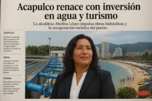 acapulco renace con la inversión federal de 2 mil mdp anunciada por abelina lópez para mejorar el suministro de agua y potenciar el turismo en la región.