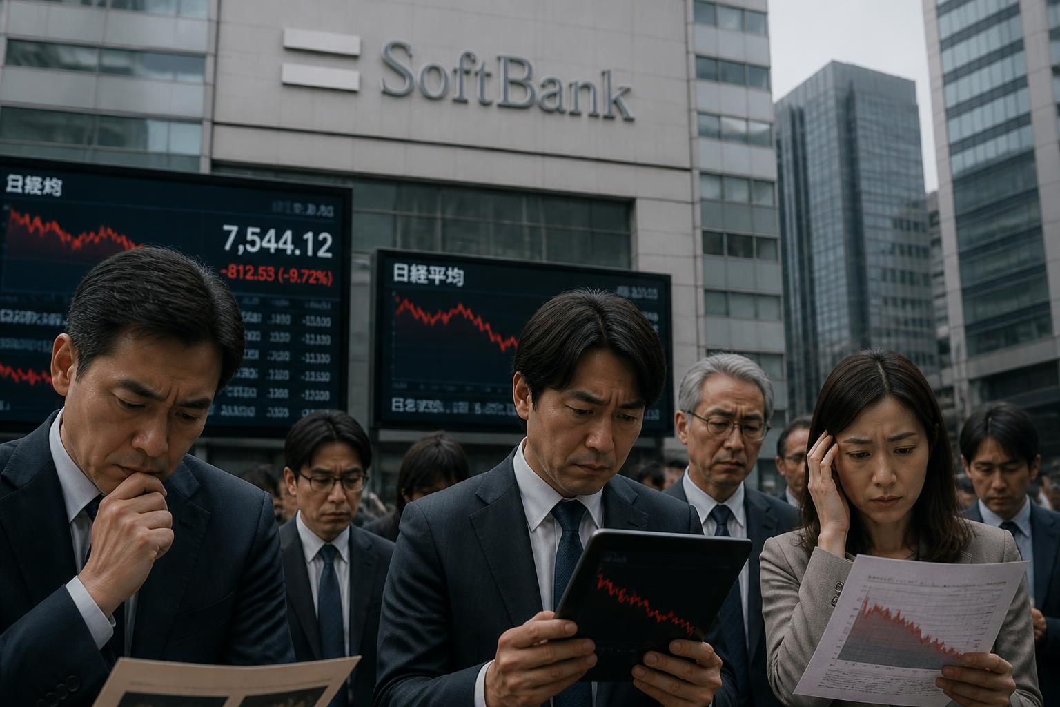 las acciones de softbank group caen tras informes sobre sus elevadas inversiones en openai, generando preocupación entre los inversores.