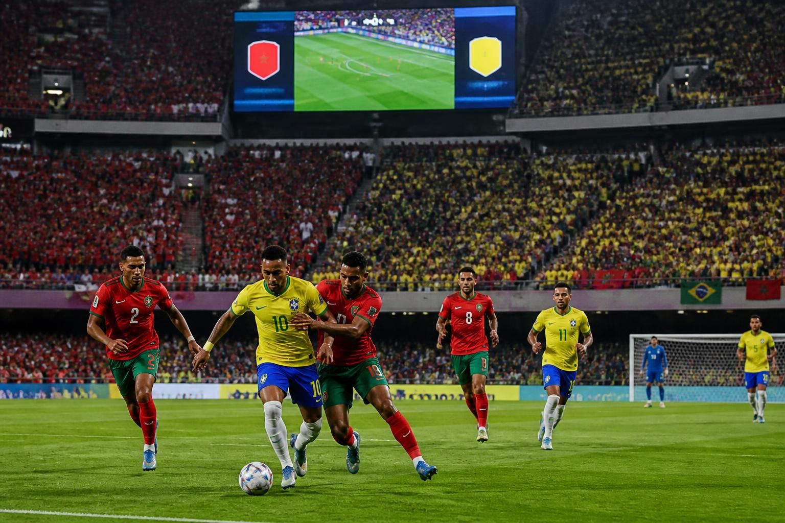 sigue en vivo el partido brasil vs marruecos del mundial 2026 con actualizaciones en tiempo real, resultados, estadísticas y análisis detallados.
