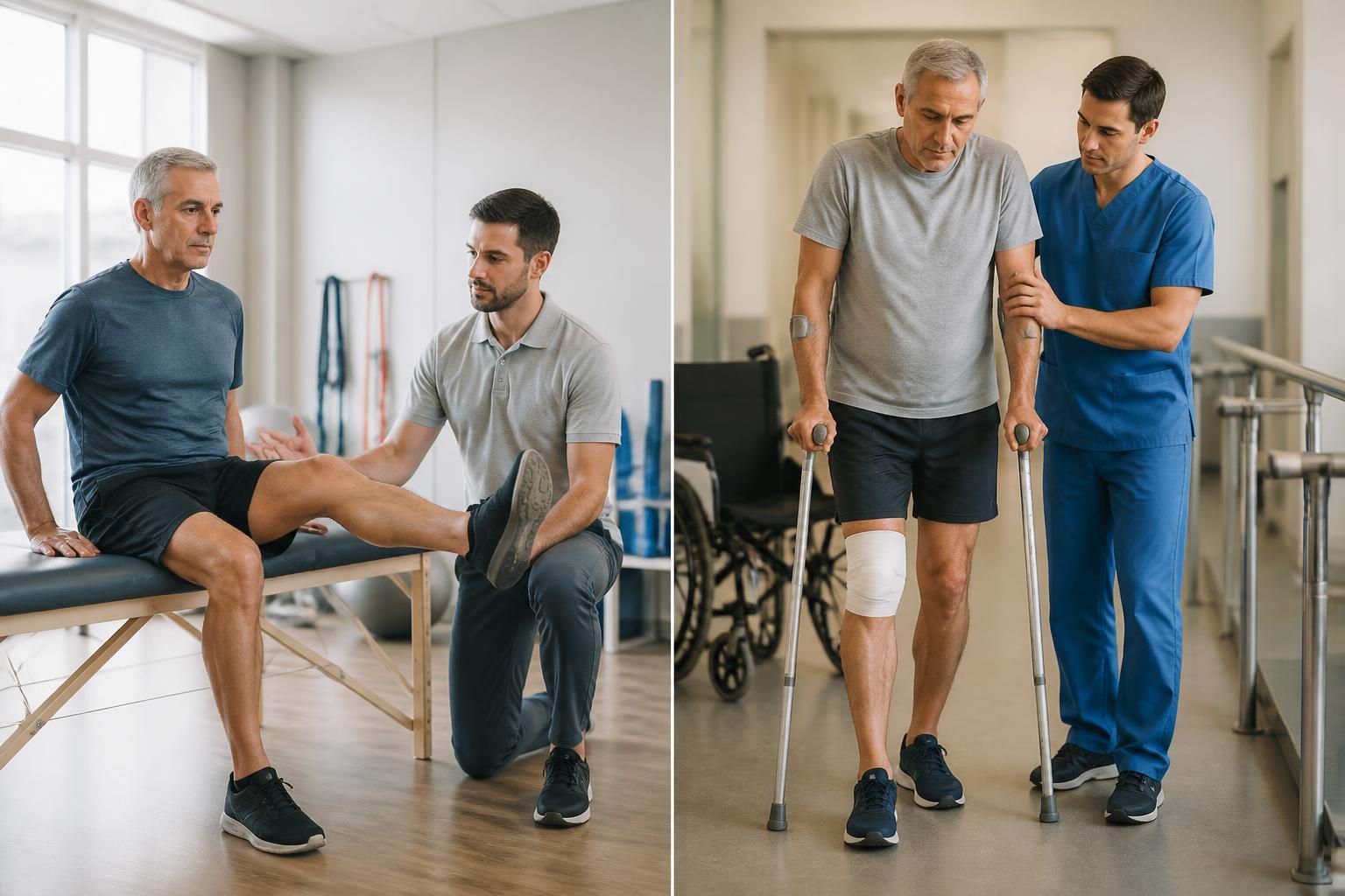 descubre cómo prepararte y recuperarte eficazmente antes y después de un reemplazo articular con esta guía práctica para una recuperación exitosa.