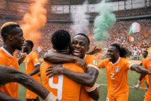 costa de marfil celebra su primera victoria en la copa del mundo tras 12 años de espera, marcando un hito histórico para el país en el torneo internacional.