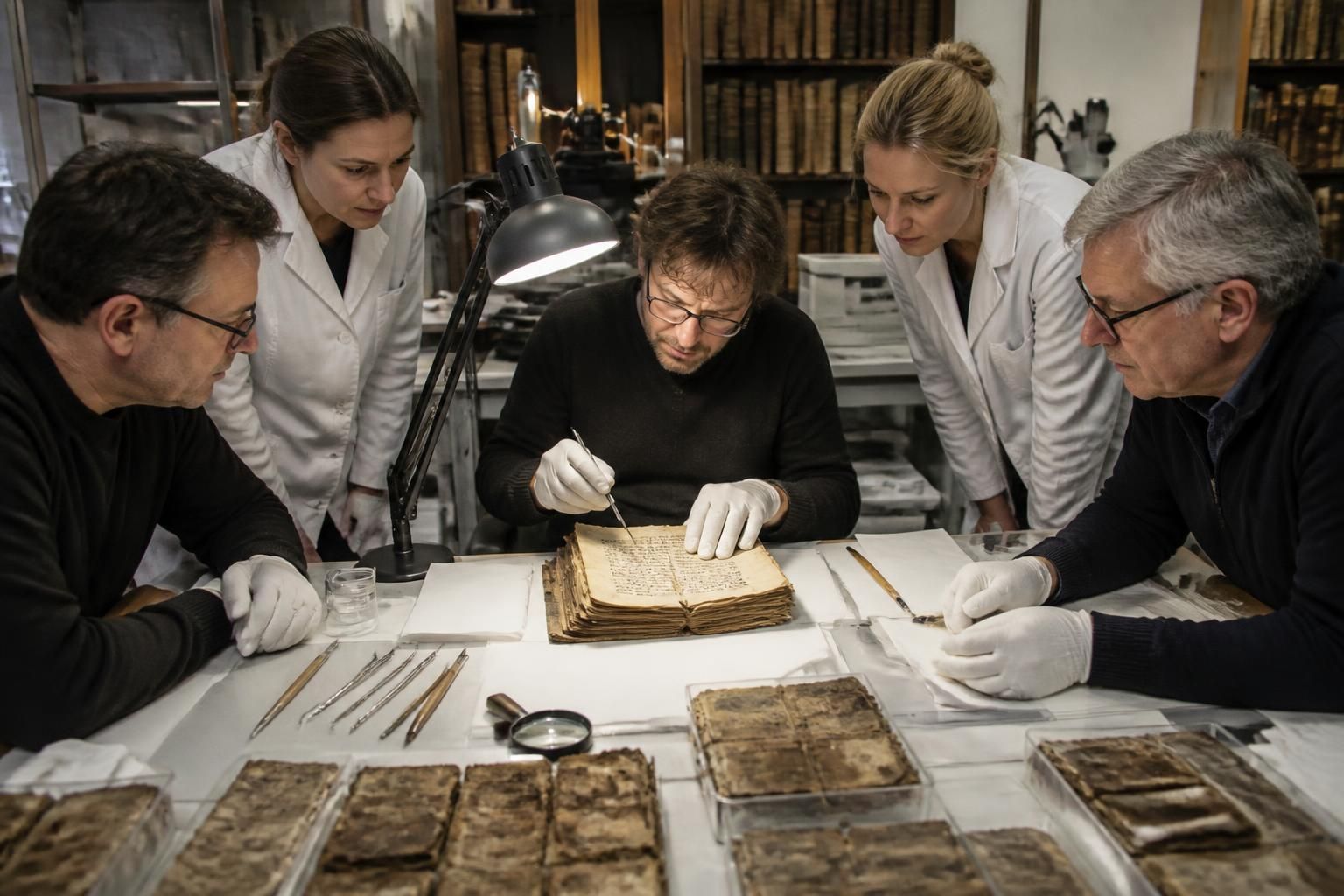 expertos investigan un cuaderno medieval de 700 años encontrado en una letrina alemana, revelando valiosos secretos históricos y culturales.