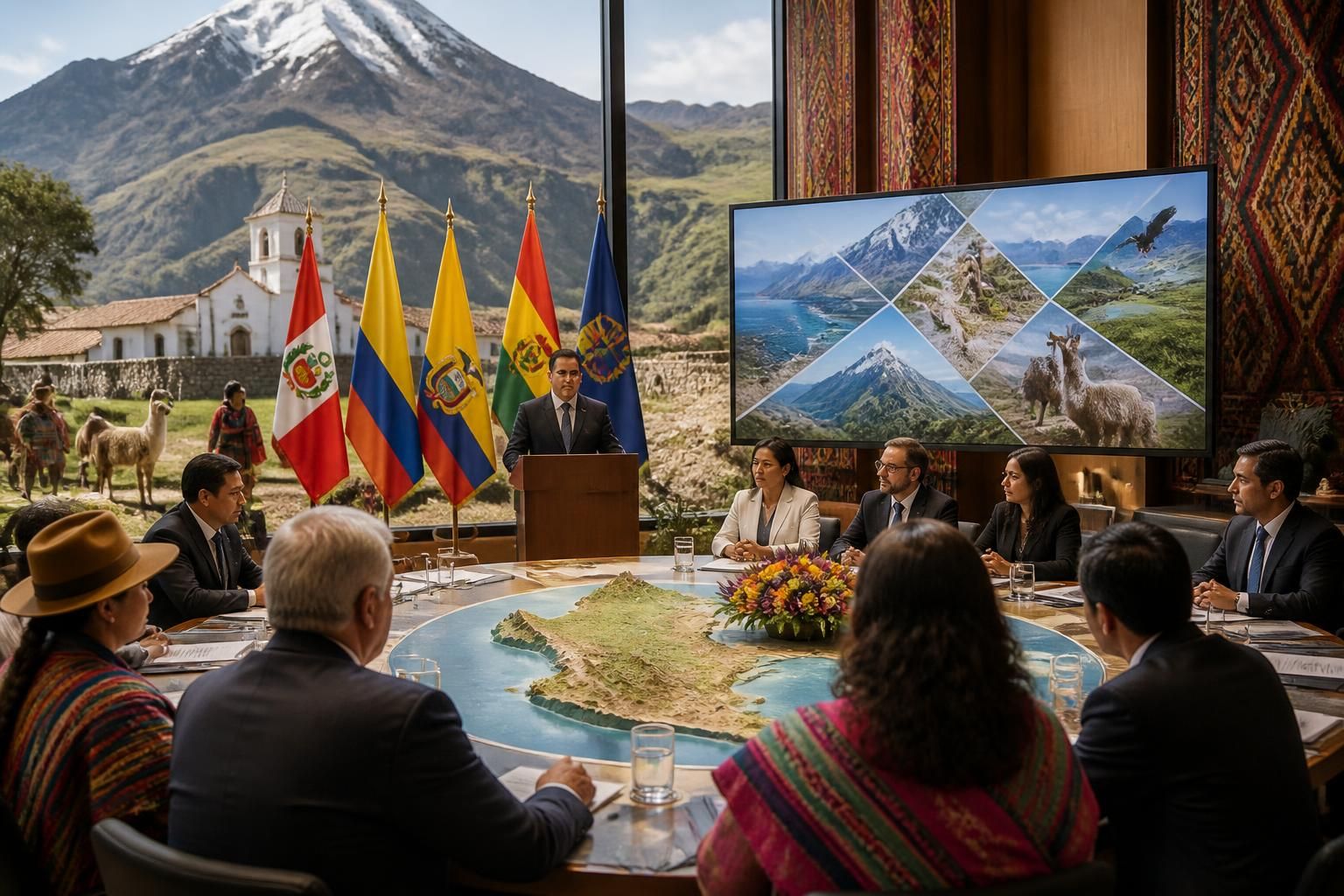 ecuador será el anfitrión del primer foro andino de turismo, un evento clave para fomentar la competitividad global en el sector turístico de la región.