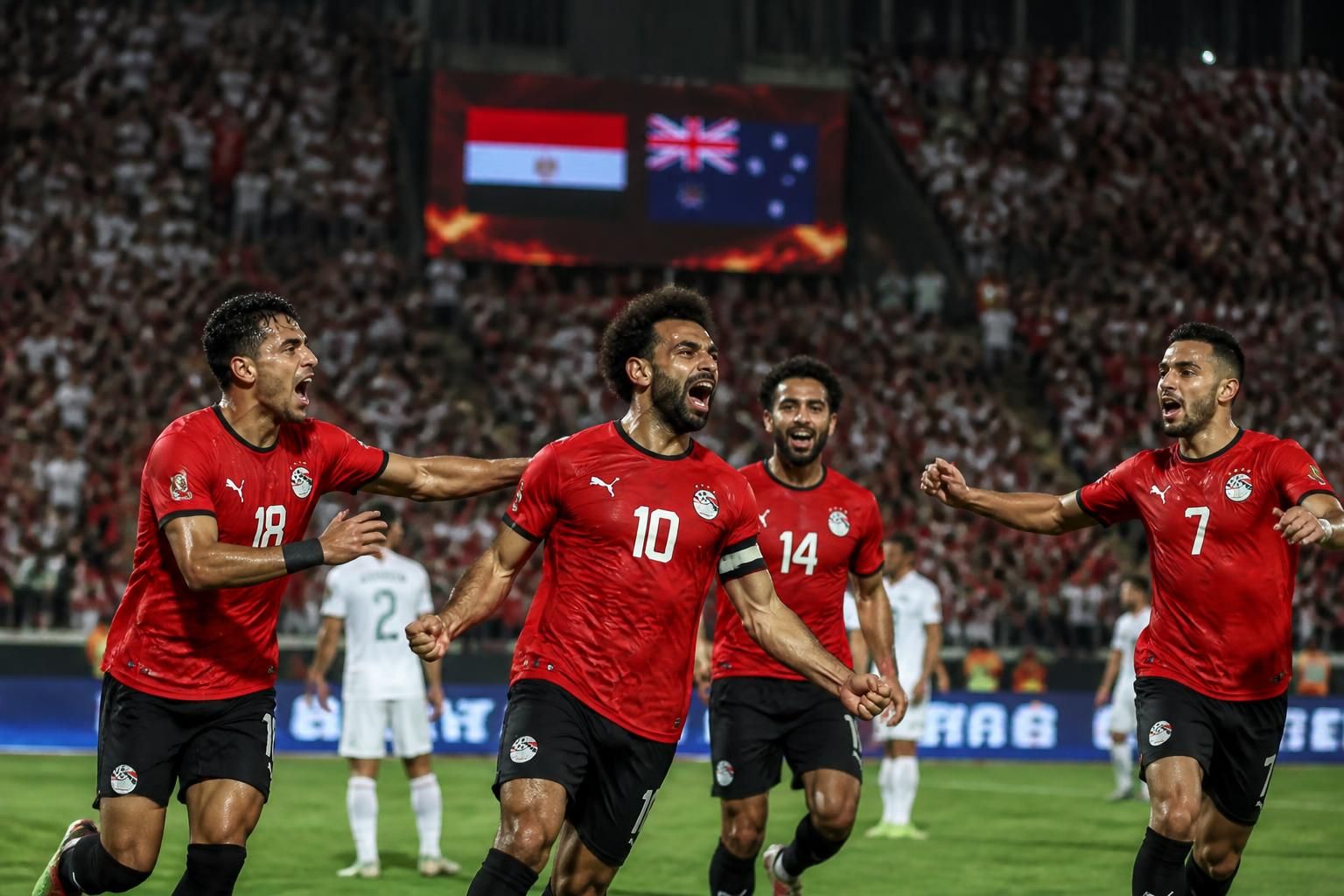 egipto sorprende a nueva zelanda y consigue su primera victoria en los mundiales, tomando el liderazgo del grupo g.