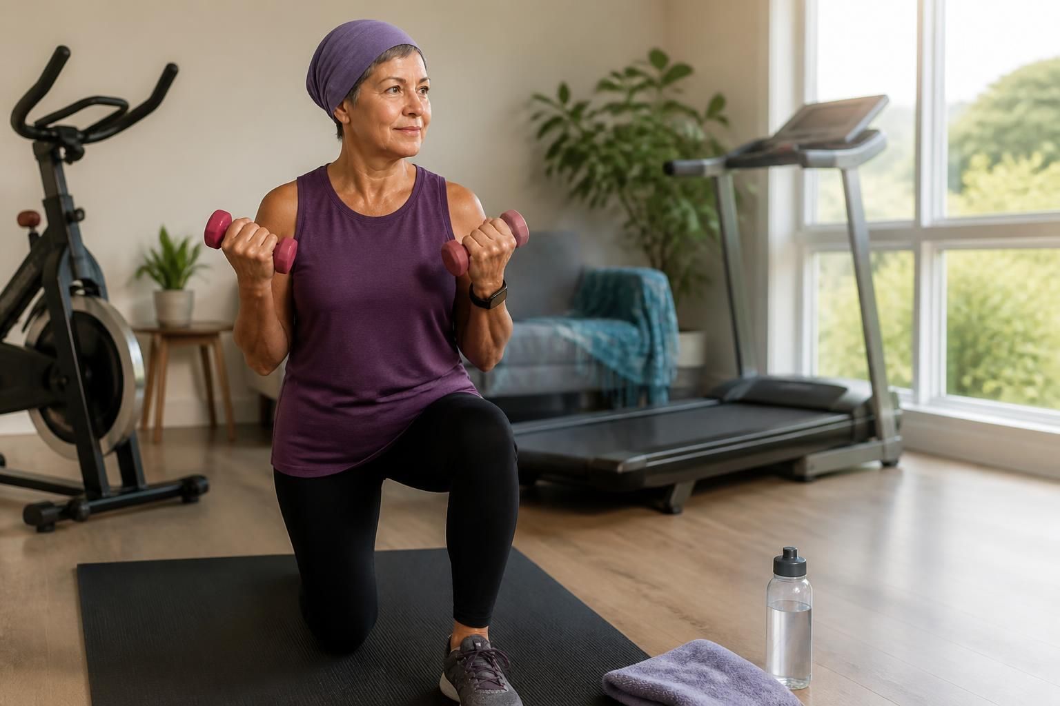descubre cómo el ejercicio en casa puede ser una opción efectiva y segura para sobrevivientes de linfoma en proceso de rehabilitación cardio-oncológica, mejorando su salud y calidad de vida.