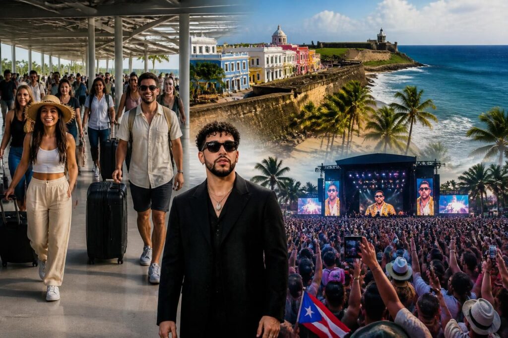 descubre cómo el fenómeno bad bunny está impulsando un auge sin precedentes del turismo internacional en puerto rico, atrayendo a fans y viajeros de todo el mundo.