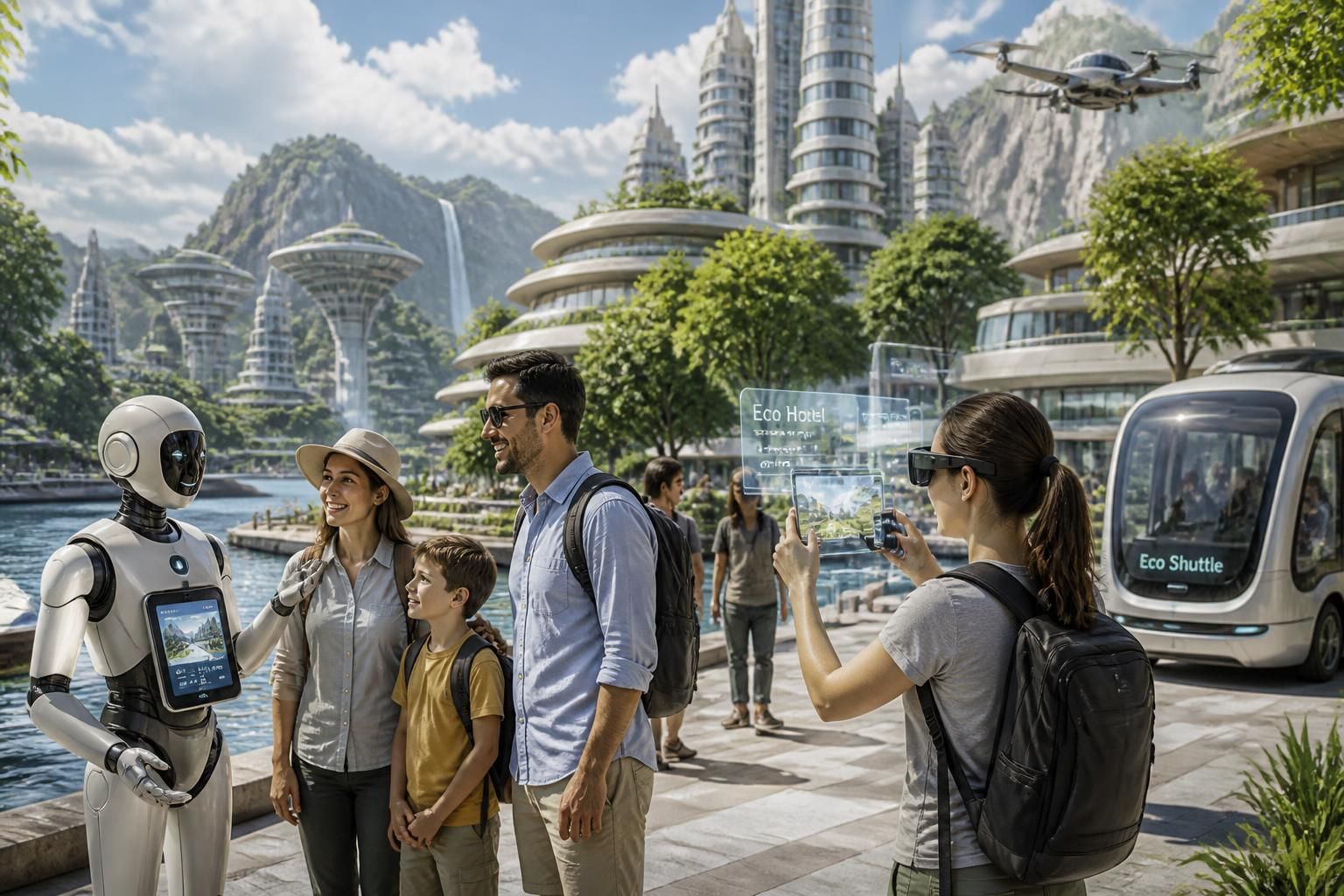 descubre cómo conx imagina el futuro del turismo, integrando armoniosamente la humanidad y la inteligencia artificial para una experiencia única y sostenible.