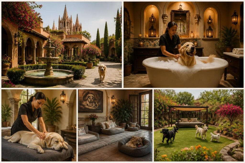 descubre el nuevo resort de lujo en san miguel de allende, el destino perfecto para consentir a tu perro con un spa exclusivo y experiencias inolvidables.