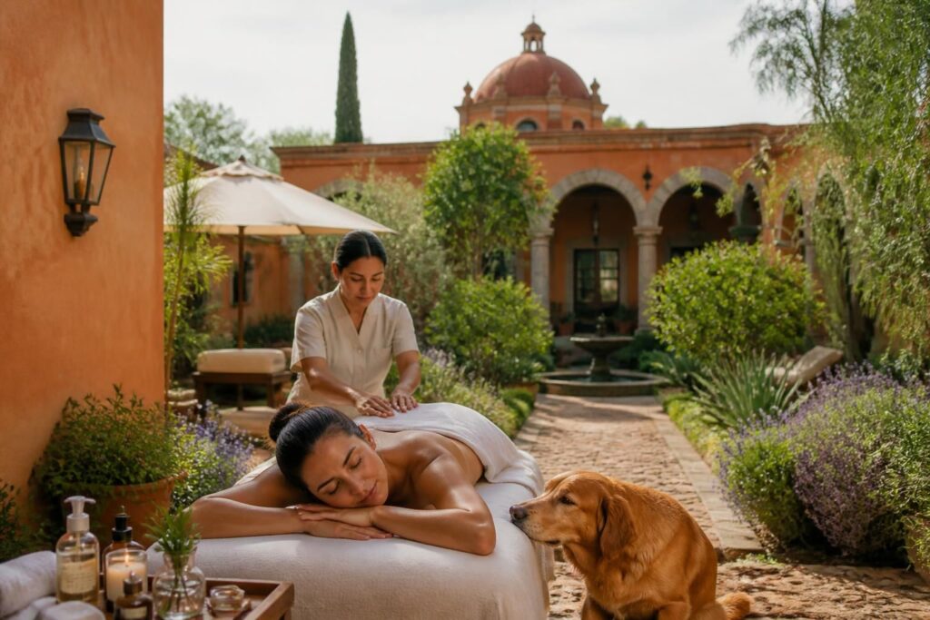 descubre el nuevo resort de lujo en san miguel de allende, el destino perfecto para disfrutar de un spa exclusivo junto a tu perro. relájate y vive una experiencia única en un entorno paradisíaco.