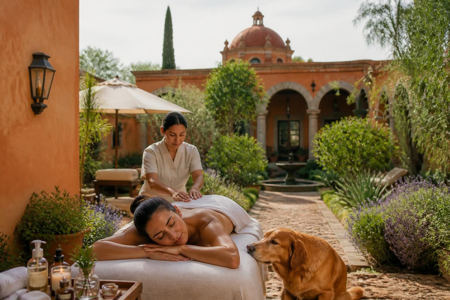 descubre el nuevo resort de lujo en san miguel de allende, el destino perfecto para disfrutar de un spa exclusivo junto a tu perro. relájate y vive una experiencia única en un entorno paradisíaco.