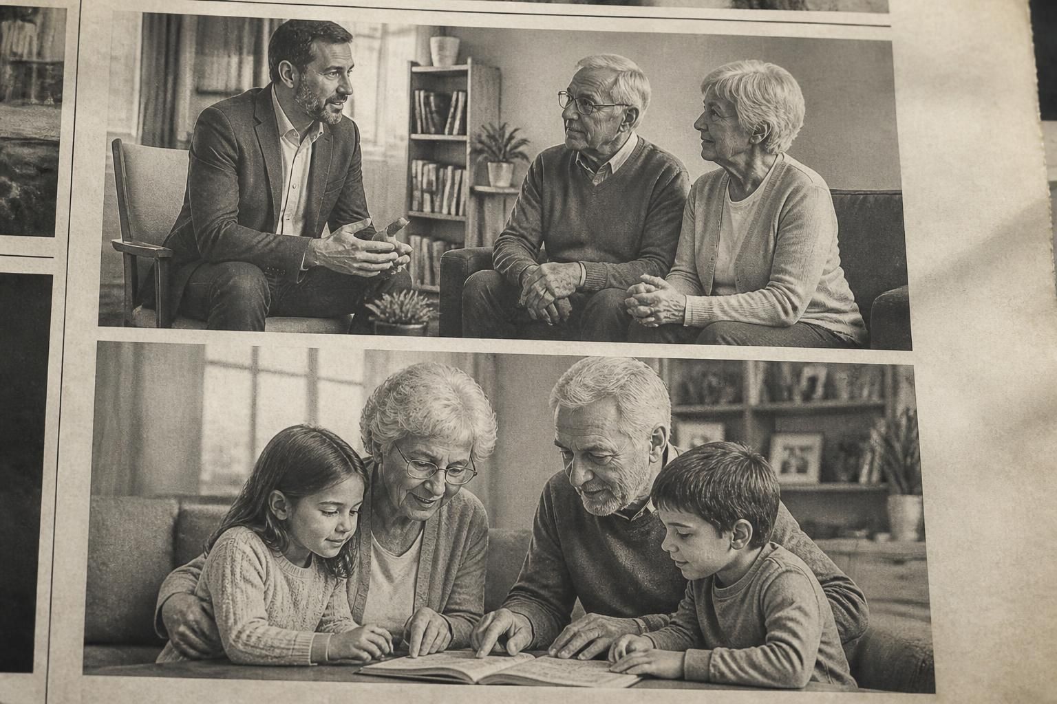 el psicólogo javier de haro despeja un mito común al afirmar que los abuelos también desempeñan un papel fundamental como maestros y educadores en la familia.
