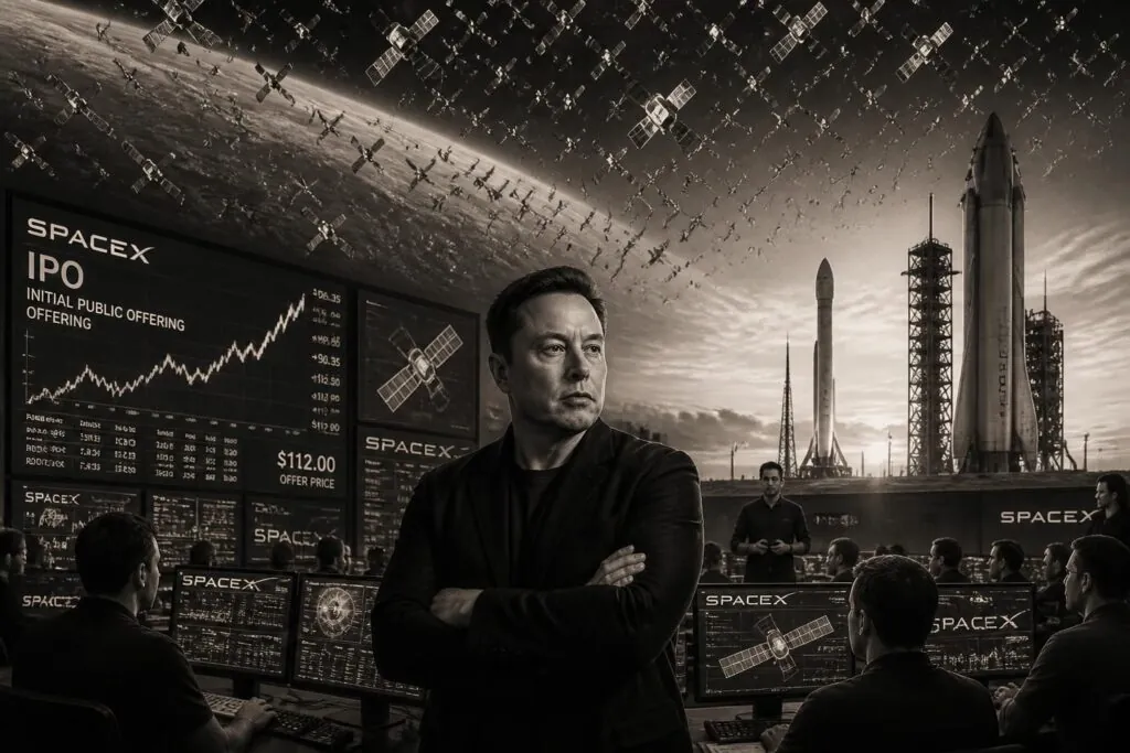 durante la opv de spacex, elon musk anuncia un ambicioso plan para lanzar un millón de satélites de inteligencia artificial al espacio, revolucionando la tecnología satelital.