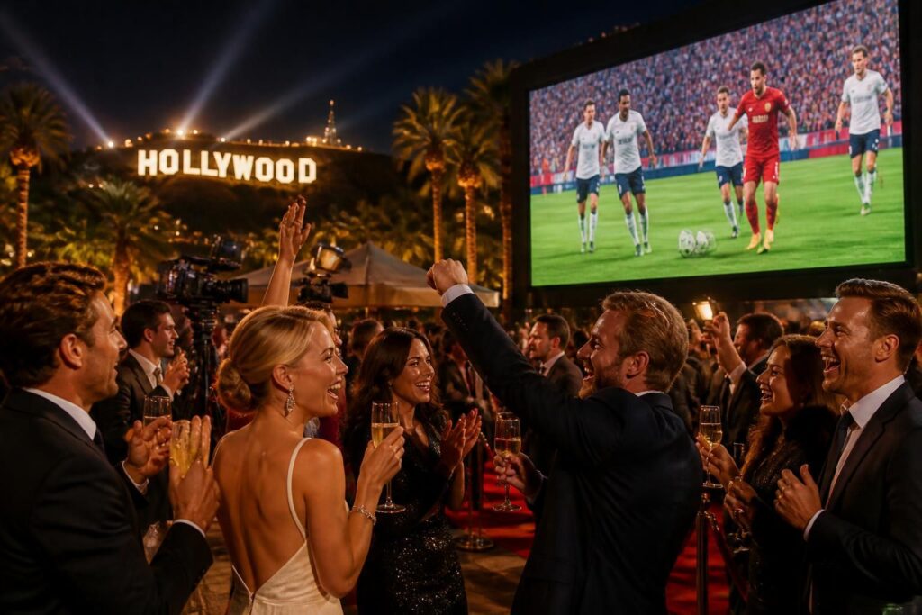 descubre cómo las estrellas de hollywood celebraron el emocionante partido del mundial entre estados unidos y turquía, en una noche llena de emoción y glamour.