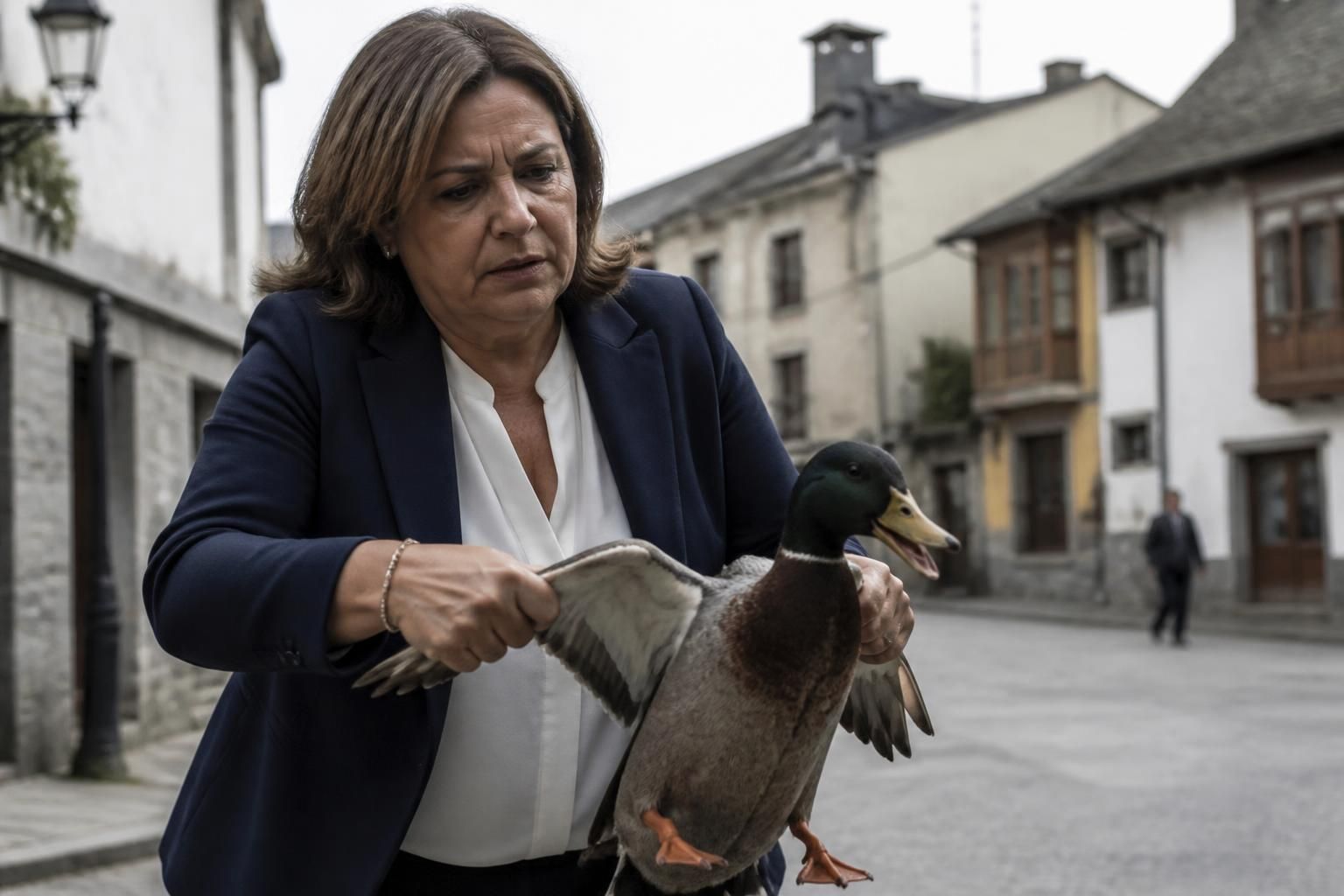 indignación en quiroga tras difundirse un video donde la alcaldesa sujeta a un pato por las alas, generando críticas y debate sobre el trato a los animales.