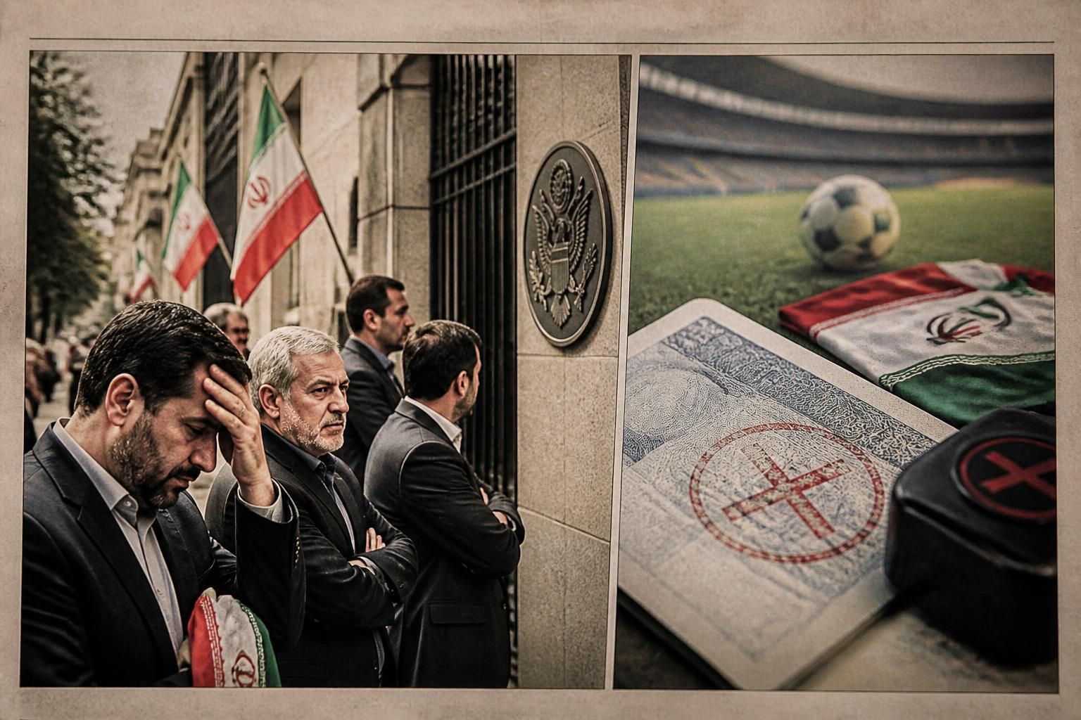 irán acusa a estados unidos de negar visas a varios miembros de su delegación para el mundial de fútbol, generando tensiones diplomáticas en el marco del evento deportivo internacional.