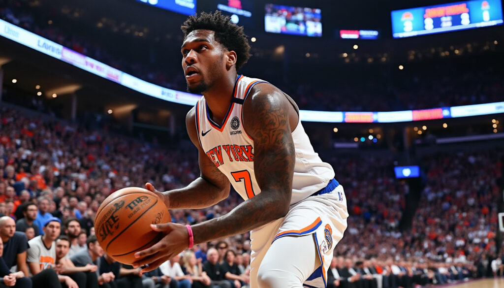 jalen brunson brilla en las finales de la nba, llevando a los knicks a una victoria decisiva de 1-0 en el primer partido.