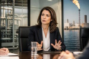 la directora de una empresa de gas niega haber realizado pagos al despacho de montoro a cambio de favores políticos, desmintiendo así acusaciones de corrupción.