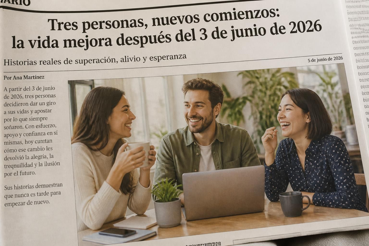 la vida mejora significativamente para 3 signos del zodiaco después del 3 de junio de 2026, trayendo oportunidades y cambios positivos.
