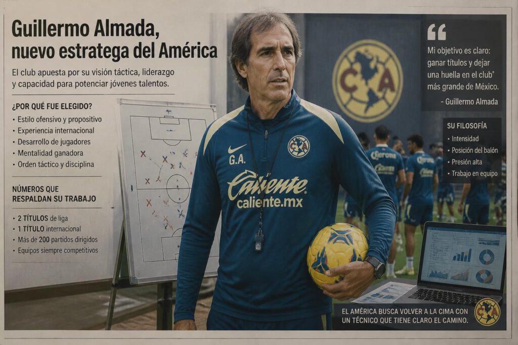 descubre las razones clave que llevaron a la elección de guillermo almada como nuevo director técnico del américa y cómo su llegada impactará al equipo.