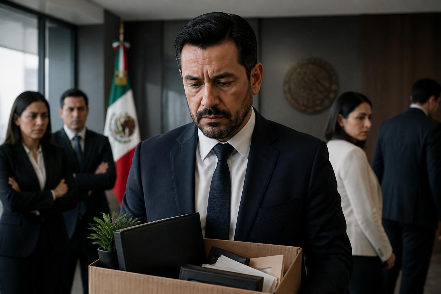 líder de grupo comercial mexicano despedido por conducta racista durante un partido del mundial, generando controversia y respuesta inmediata.