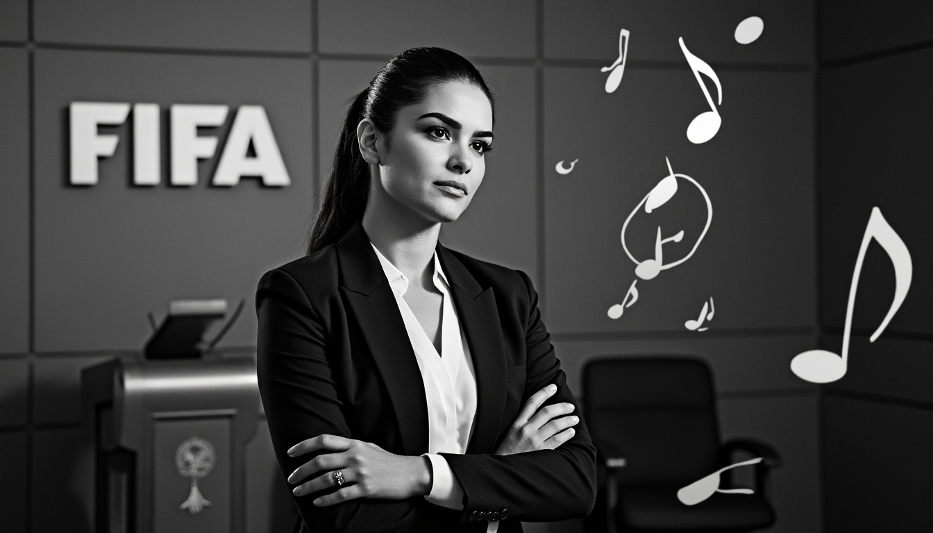 mariana ochoa enfrenta una posible demanda de la fifa por su exitoso tema 'ponte el sombrero'. descubre todos los detalles sobre esta controversia musical.